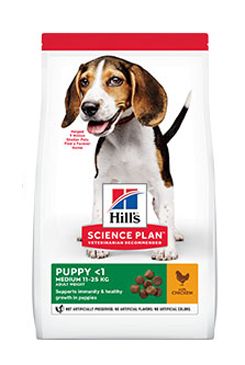 Hill&#039;s Can.Dry SP Puppy Medium Chicken 18kg