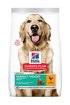 Hill&#039;s Can.Dry SP Perf.Weight Adult Large Chicken 12kg