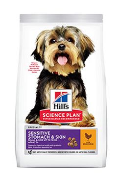 Hill&#039;s Can.Dry SP Sensitive Adult Small Chicken 1,5kg