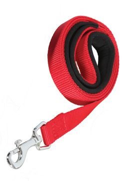 Vodítko pes SOFT NYLON červené 20mm/1m Zolux