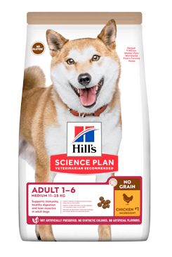 Hill&#039;s Can.Dry SP Adult Medium NG Chicken 14kg