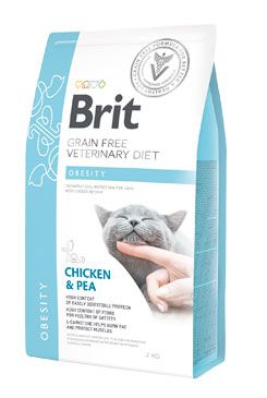 Brit VD Cat GF Obesity 2kg