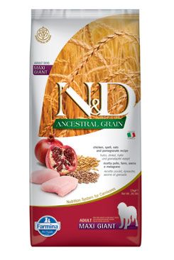 N&D LG DOG Adult Giant Chicken & Pomegranate 12kg