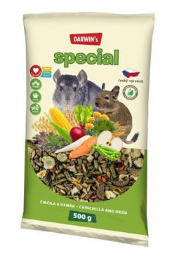 Darwin&#039;s Činčila&Osmák Special 500g NEW