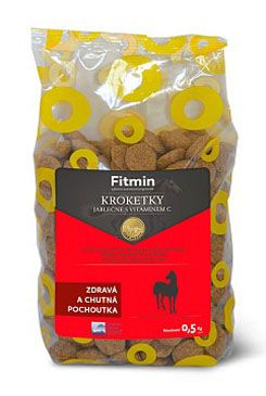 Fitmin horse KROKETKY jablko+ vit.C 500g