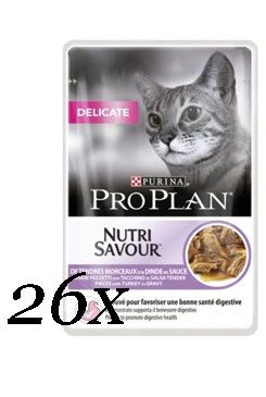 ProPlan Cat kaps. Delicate krůta 26x85g