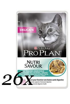 ProPlan Cat kaps. Delicate O.Fisch 26x85g