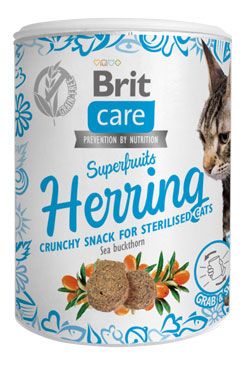 Brit Care Cat Snack Superfruits Herring 100g