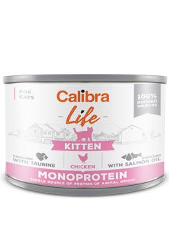 Calibra Cat Life konz.Kitten Chicken 200g