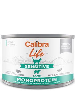 Calibra Cat Life konz.Sensitive Lamb 200g