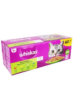 Whiskas kaps. Core drůb.výběr ž. 40x85g