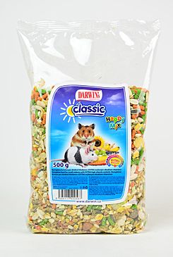 Darwin&#039;s drobný hlodavec happy mix 500g