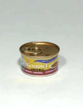 Gourmet Gold konz. kočka k.masa kuře,játra 85g