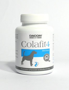 Colafit 4 Max Forte na klouby pro psy 100tbl