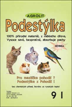 Podestýlka Agrolit dřevěná lisovaná 14 litrů