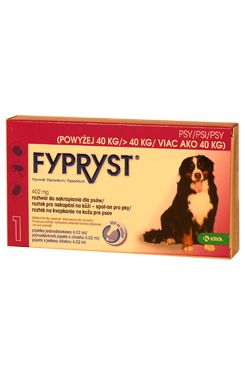 Fypryst Spot-on Dog XL sol 1x4,02ml (nad 40kg)