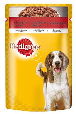 Pedigree kapsa Adult hovězí 100g