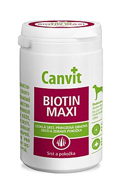 Canvit Biotin Maxi pro psy 230g new