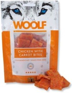 WOOLF pochoutka chicken with carrot bites 100g