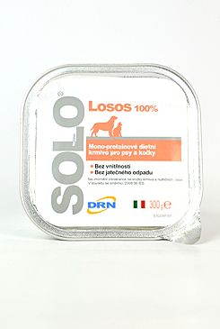 SOLO Salmone 100% (losos) vanička 300g