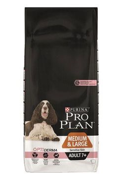 ProPlan Dog Adult 7+ Medium&Large Sens.Skin 14kg