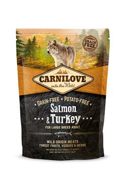 Carnilove Dog Salmon & Turkey for LB Adult NEW 1,5kg