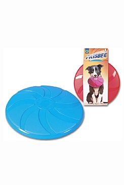 Hračka pes létající talíř Frisbee plastový 23,5cm