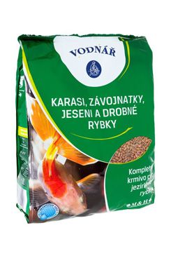 Krmivo pro ryby KARASI, ZÁVOJ,JESENI a malé rybk 4kg