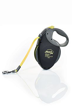 Vodítko FLEXI Giant Professional L 10m/50kg Pásek Neon