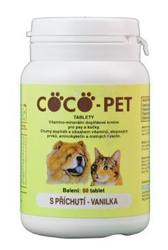 Coco pet 50tbl vanilka