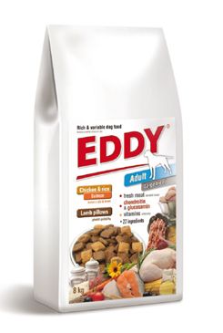 EDDY Adult Large Breed polštářky s jehněčím 8kg