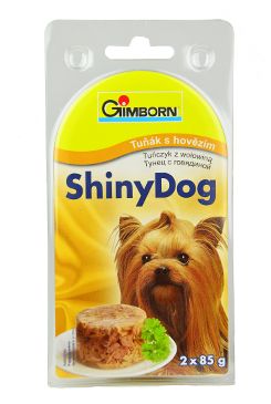 Gimborn konz. ShinyDog tuňák/hovězí 2x85g