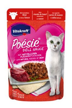 Vitakraft Cat Poésie DéliSauce kapsa hovězí 85g