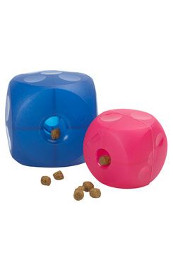 Hračka pes BUSTER Soft Cube modrá 14cm