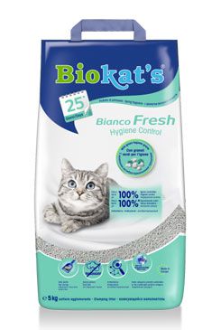 Podestýlka Biokat&#039;s Bianco Fresh Control 5kg