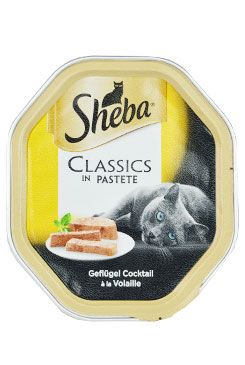 Sheba vanička Drůbeží koktejl 85g