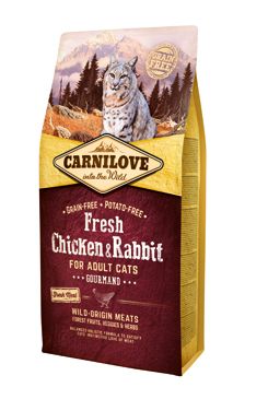 Carnilove Cat Fresh Chicken & Rabbit for Adult 6kg