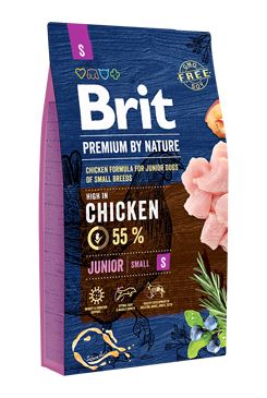 Brit Premium Dog by Nature Junior S 8kg