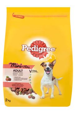 Pedigree Dry Mini s hovězím a drůbežím 2kg