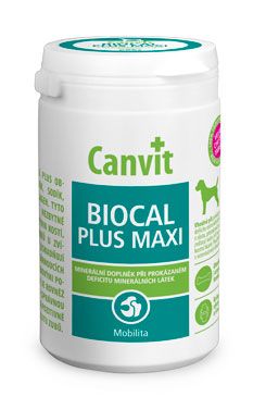 Canvit Biocal Plus MAXI ochucené pro psy 230g