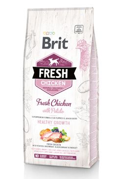 Brit Dog Fresh Chicken&Potato Puppy HealthyGrowth 2,5kg