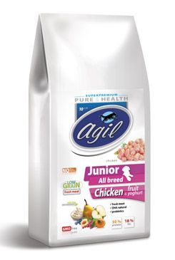 Agil Junior All Breed Pure&Health Low Grain10kg