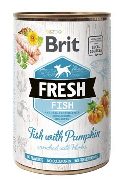 Brit Dog Fresh konz Fish with Pumpkin 400g