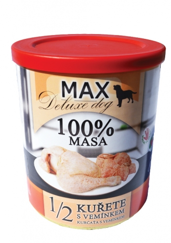 MAX deluxe 1/2 kuřete s vemínkem 800g