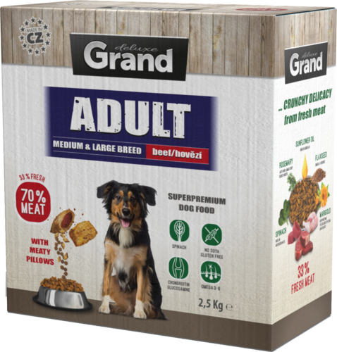 GRAND Deluxe Granule Adult medium & large breed 2,5kg