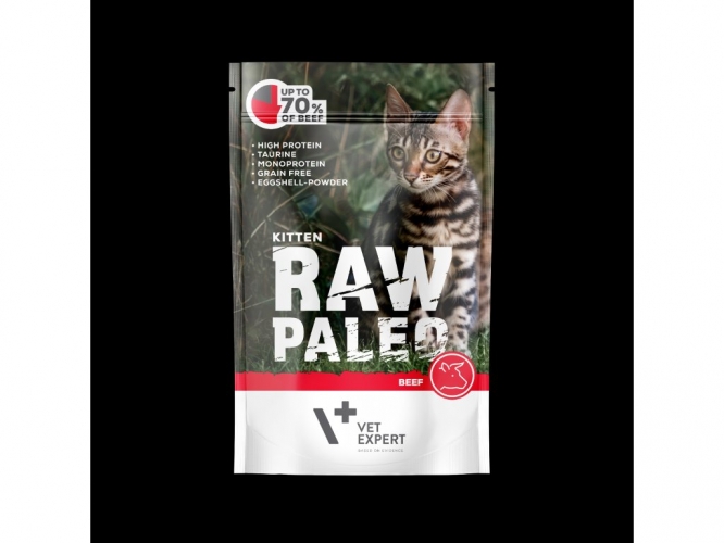 Raw Paleo Kitten Beef kapsička 100 g