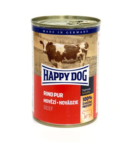 Happy Dog Rind Pur - hovězí 400 g