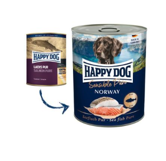 Happy Dog Lachs Pur Norway - losos 800 g