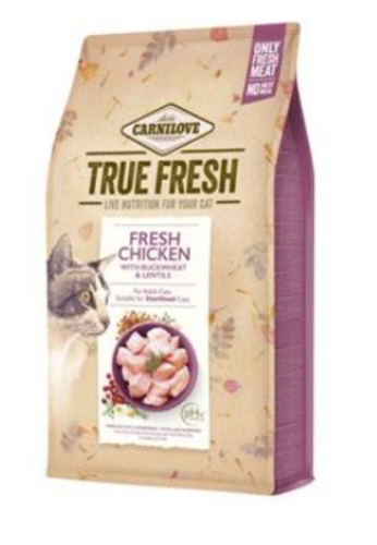 Carnilove Cat True Fresh Cicken 4,8kg