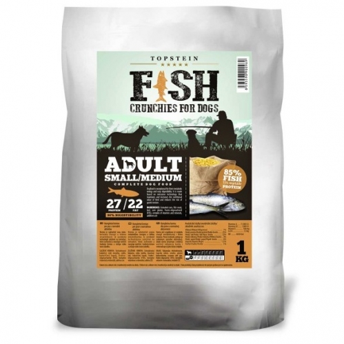 Topstein Fish Crunchies Adult Small / Medium 1 kg